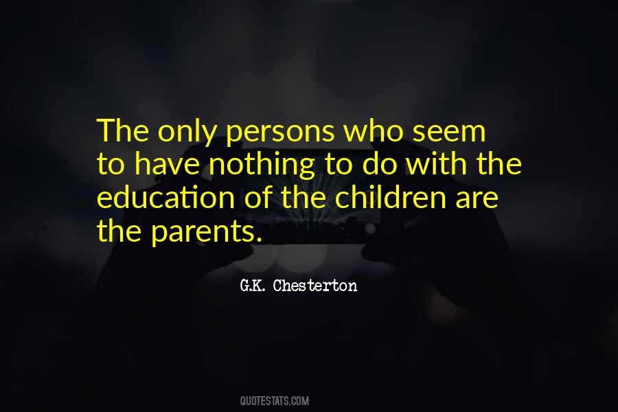 Education Parents Quotes #1597506