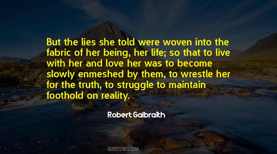 Live By The Truth Quotes #1401408