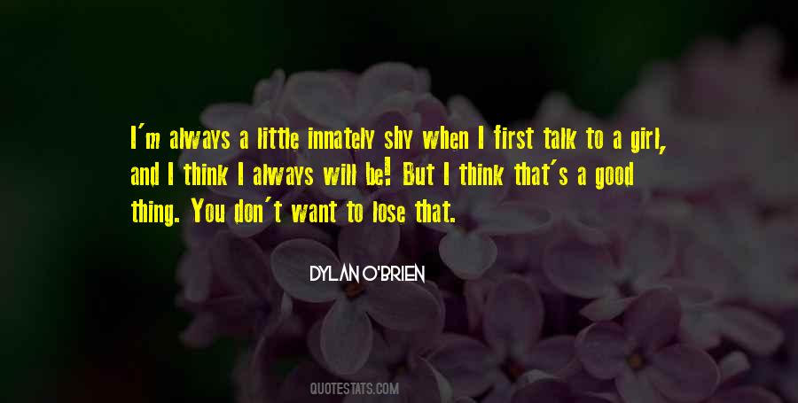 First Talk Quotes #1442709