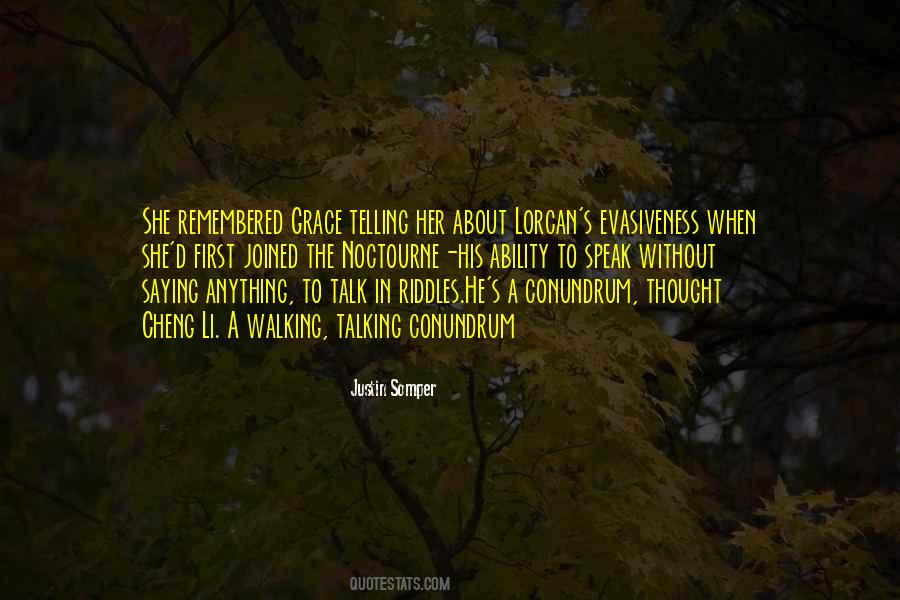 First Talk Quotes #1454155