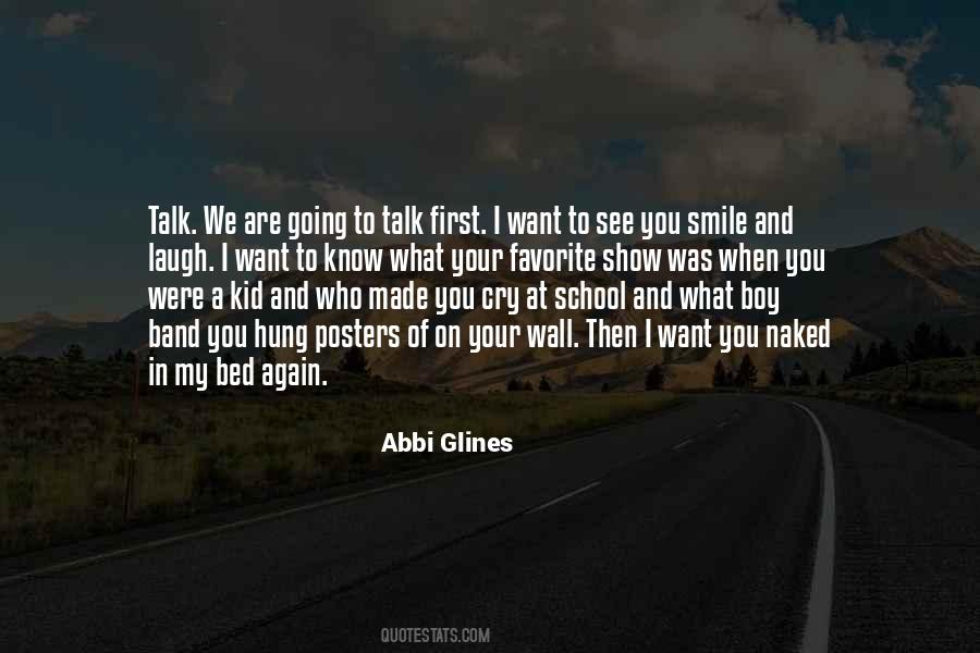 First Talk Quotes #1464380