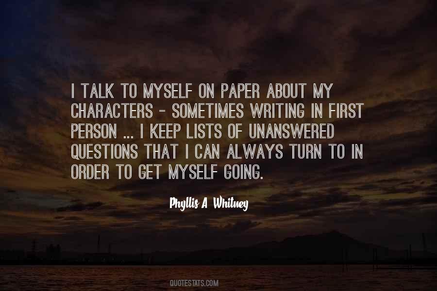 First Talk Quotes #1555212