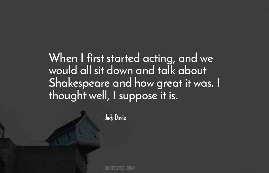 First Talk Quotes #1768702