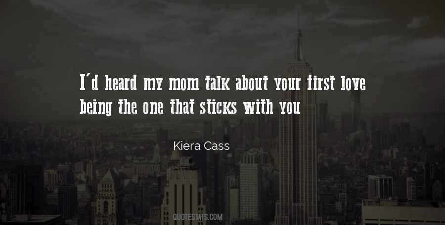 First Talk Quotes #241666