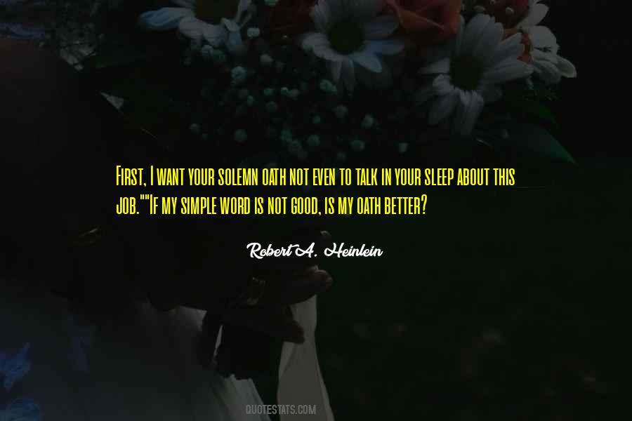First Talk Quotes #851075