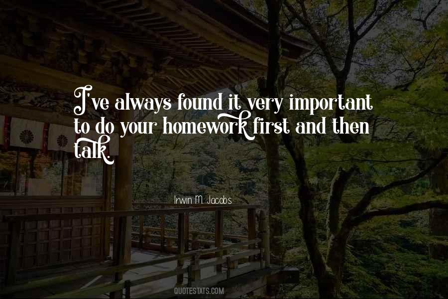 First Talk Quotes #936644