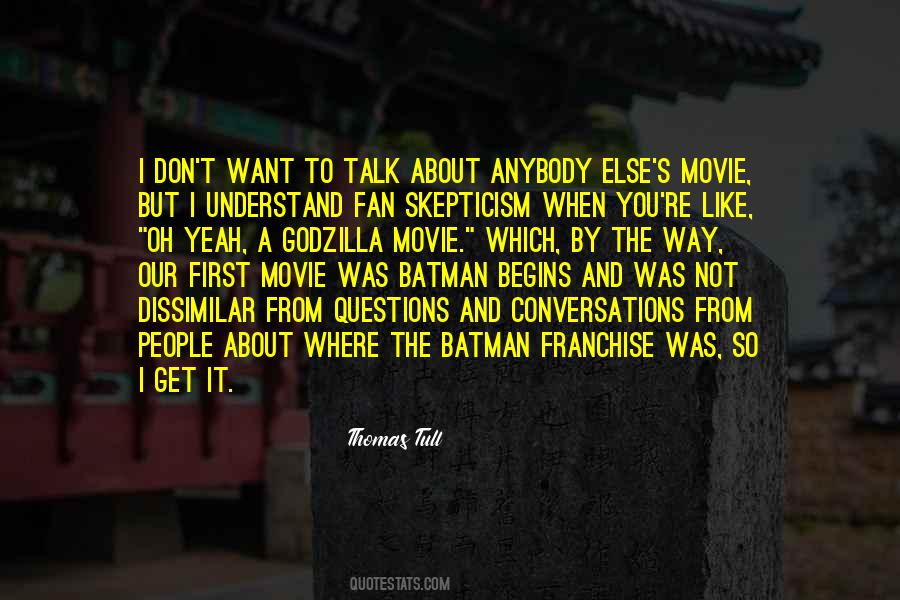 First Talk Quotes #989017