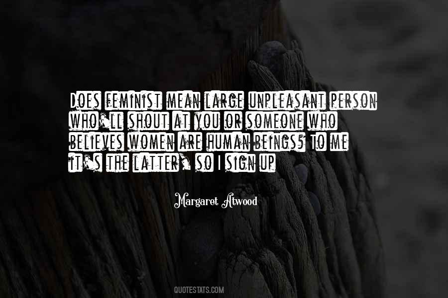 Mean Feminist Quotes #1235859