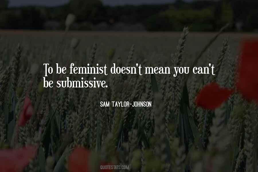 Mean Feminist Quotes #243453