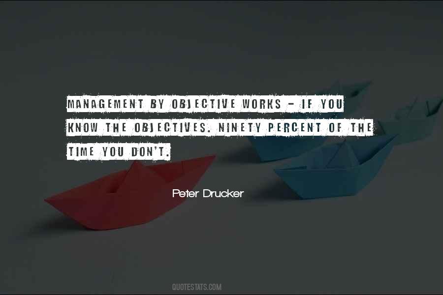 Management By Objective Quotes #301592
