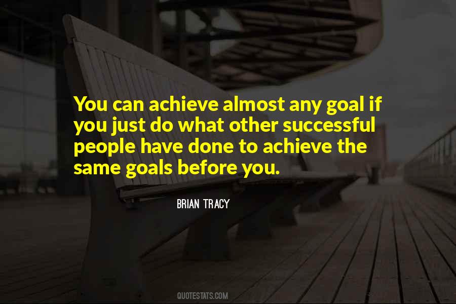 All Successful People Have A Goal Quotes #1498249