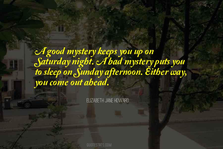 Good Mystery Quotes #1252541