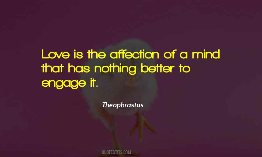 Affection Of Love Quotes #658003