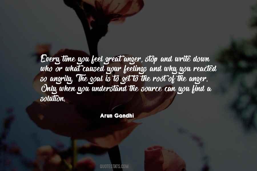 Root Of Anger Quotes #1868934