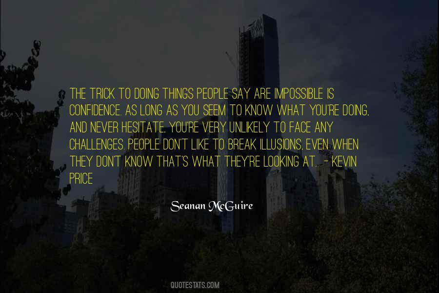 Doing Impossible Quotes #1079446