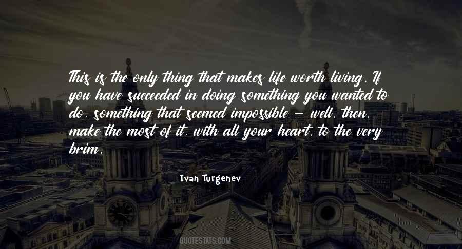 Doing Impossible Quotes #1270899