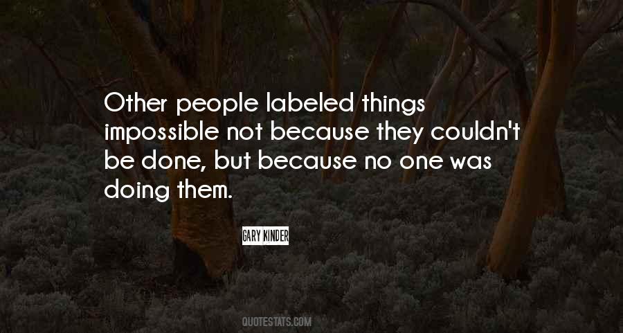Doing Impossible Quotes #610581