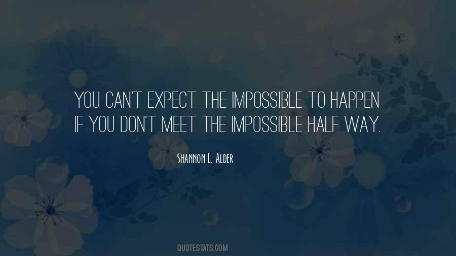 Doing Impossible Quotes #837515