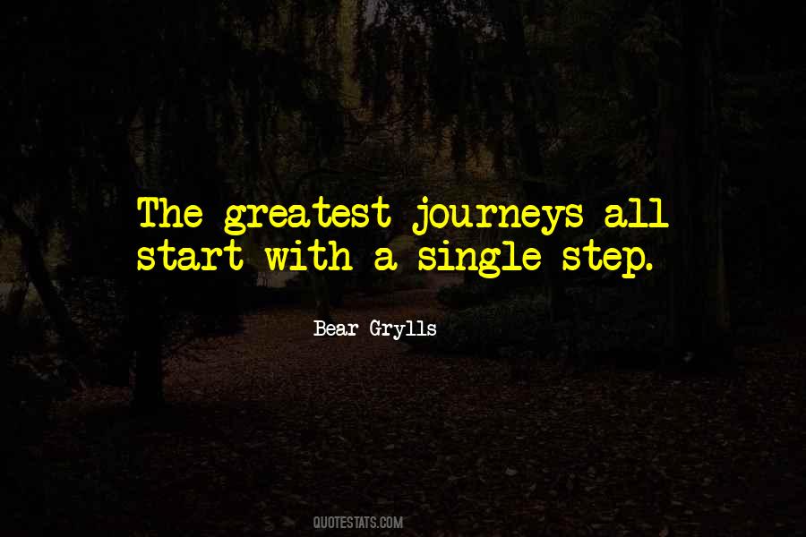 Start A Journey Quotes #1577878