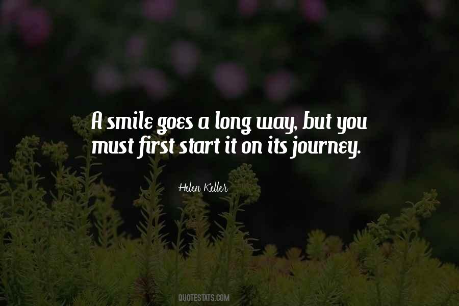 Start A Journey Quotes #1695327