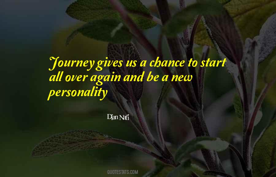 Start A Journey Quotes #1848662