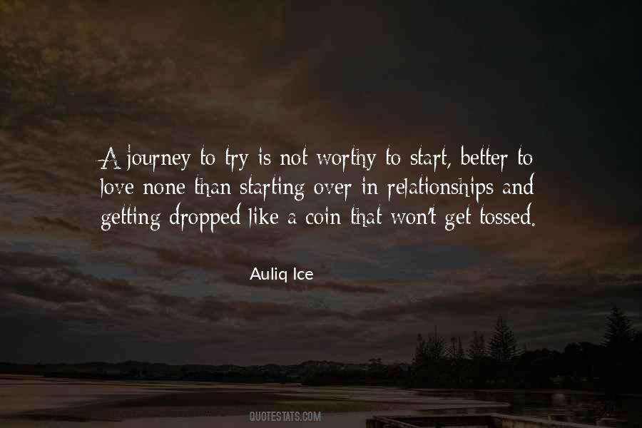 Start A Journey Quotes #786765