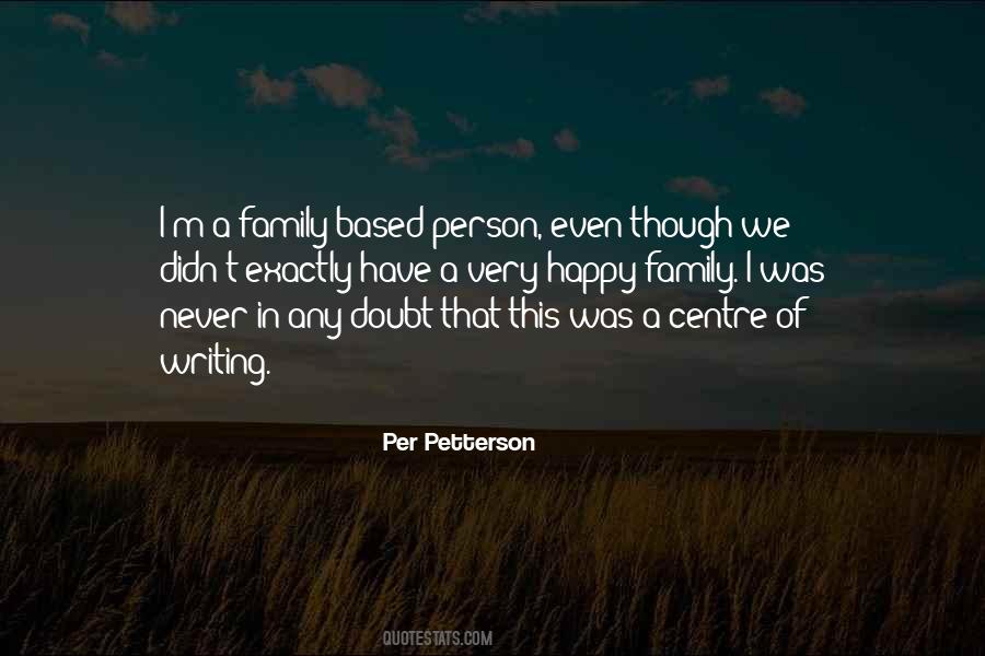 Family Person Quotes #1668789