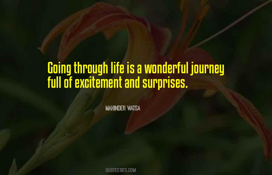 Life Is A Wonderful Journey Quotes #1627350