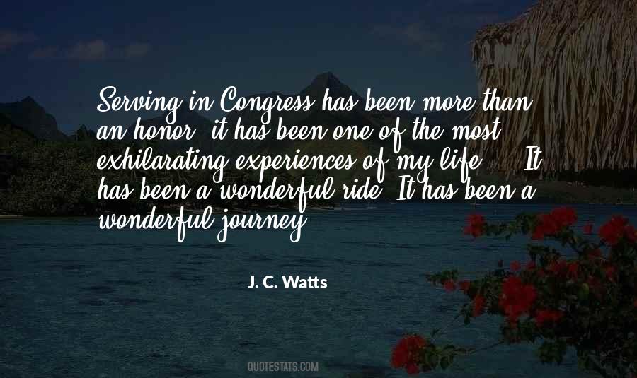Life Is A Wonderful Journey Quotes #672987
