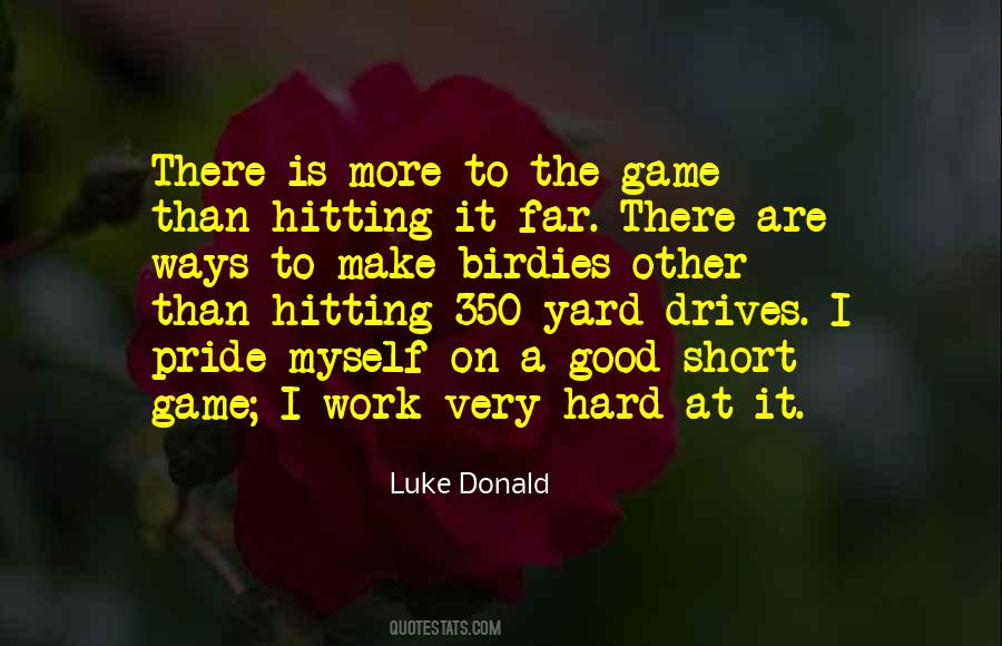 Short Game Quotes #1397171