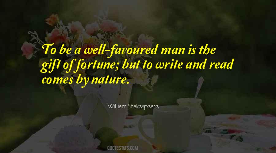 Gift Of Nature Quotes #980663