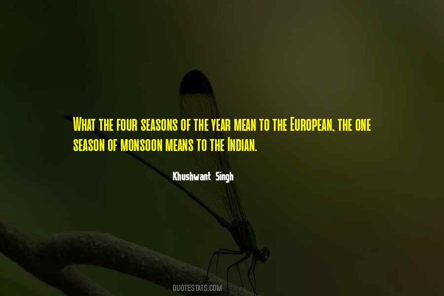 Quotes About The Four Seasons #853008