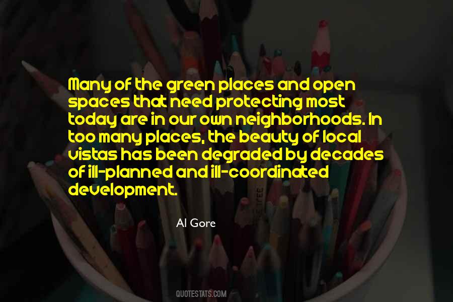 Quotes About Green Space #669252