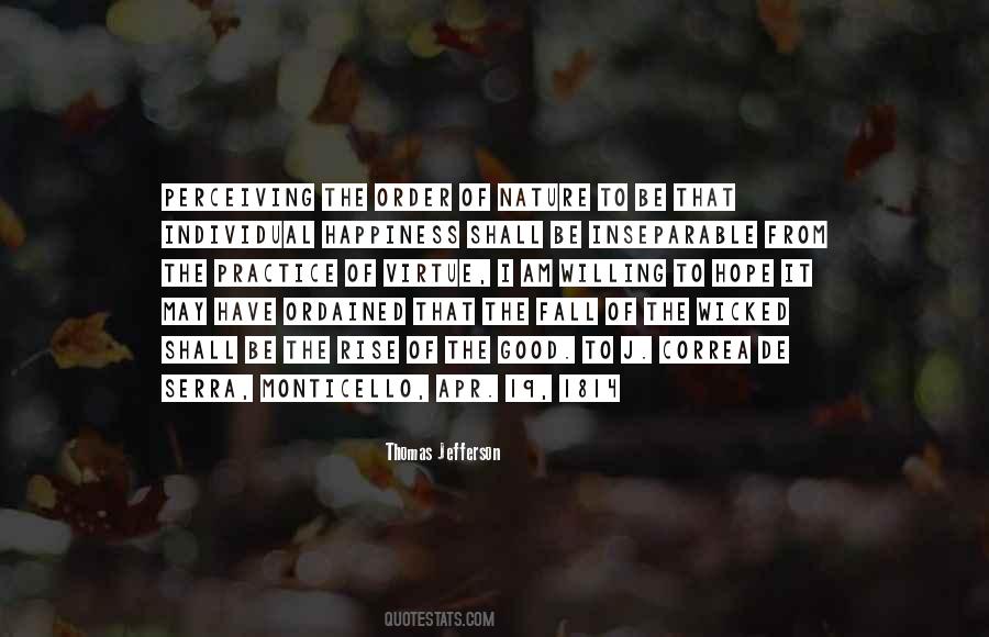 Virtue Of Happiness Quotes #96730