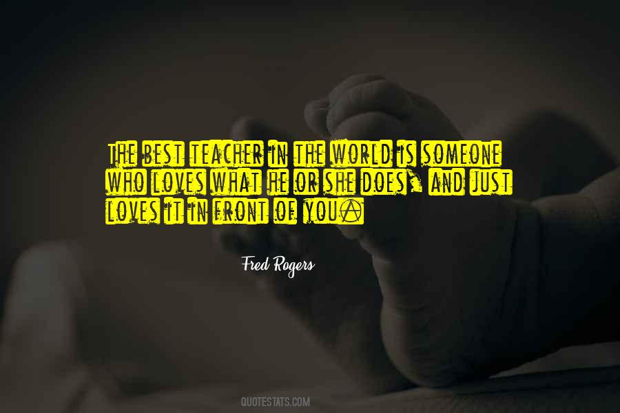 Someone Loves You Quotes #304427