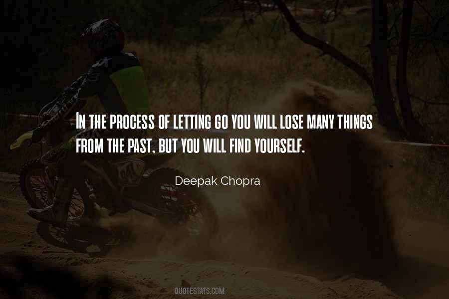 In The Process Of Letting Go Quotes #913143