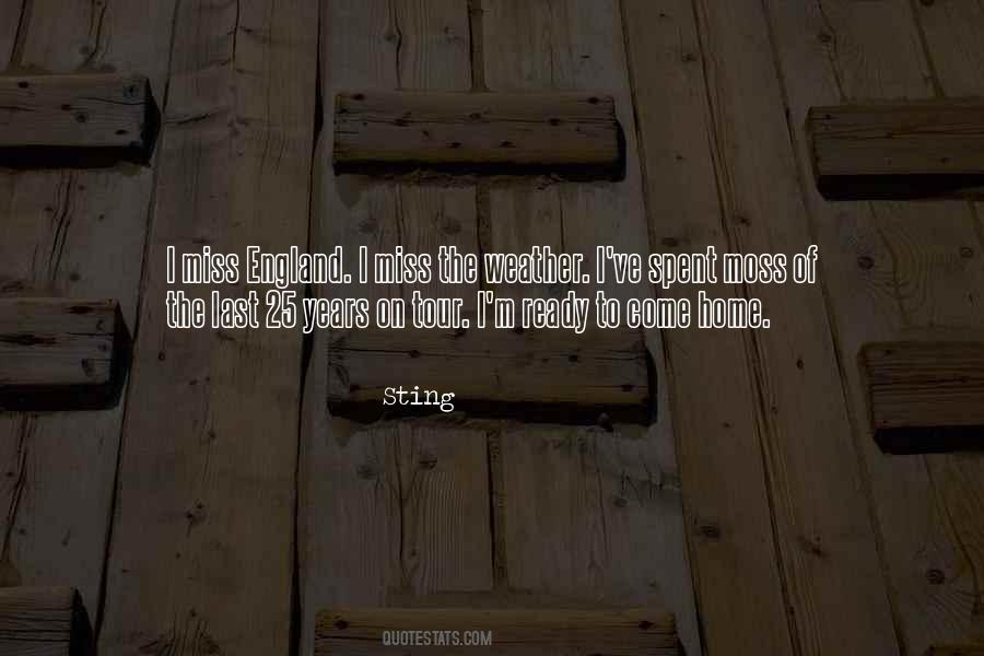 Miss The Weather Quotes #1188811