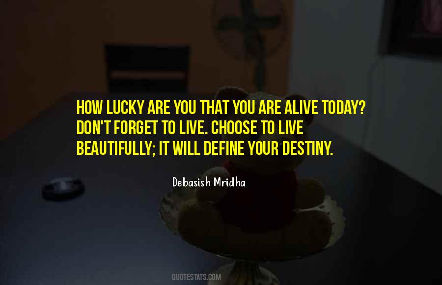 Your Lucky Quotes #1313862