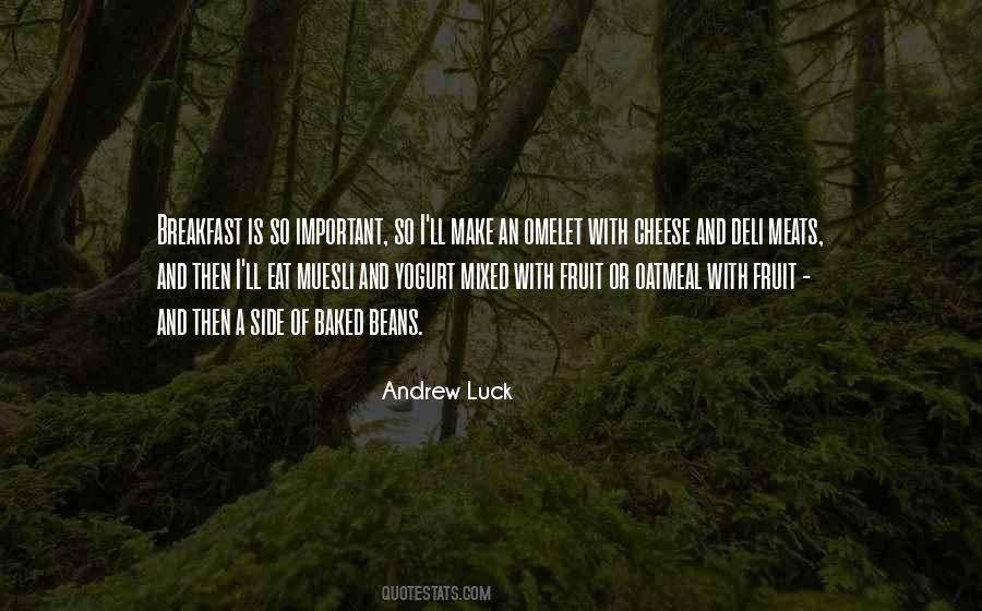 Fruit For Breakfast Quotes #326577