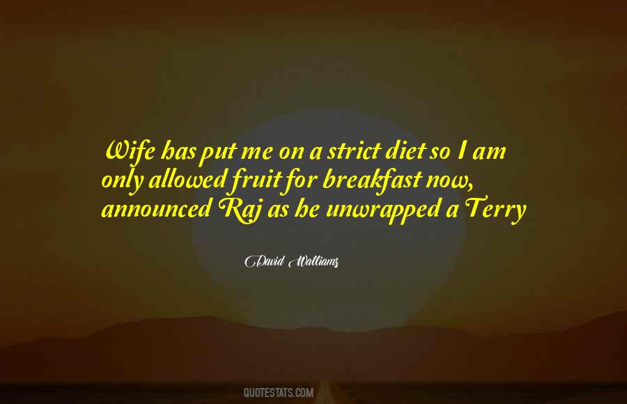 Fruit For Breakfast Quotes #878608
