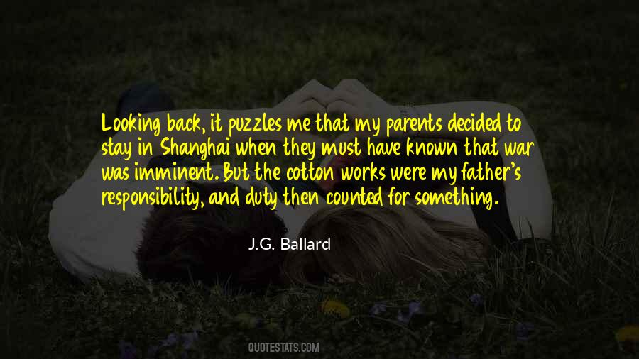 When Looking Back Quotes #1720120