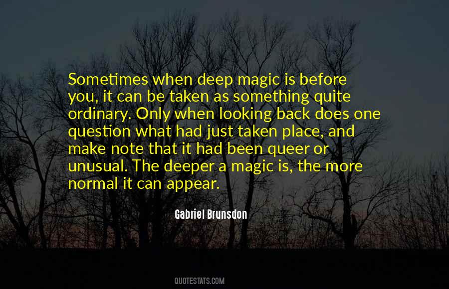 When Looking Back Quotes #423048