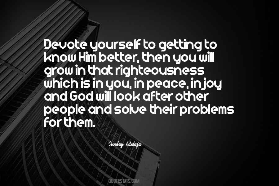 Better For Yourself Quotes #105676