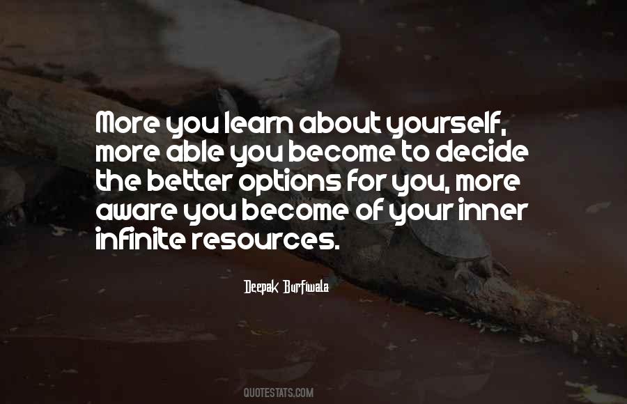 Better For Yourself Quotes #636246