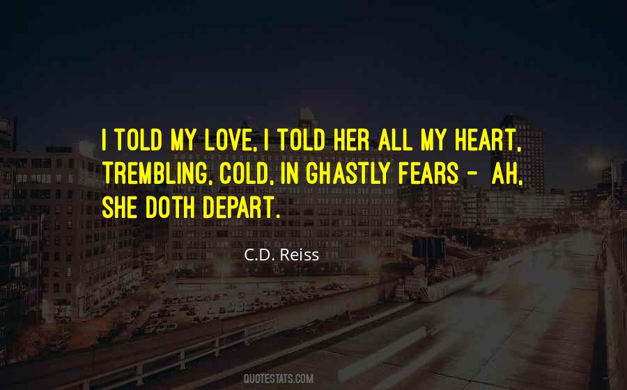 Fears Love Quotes #1532538