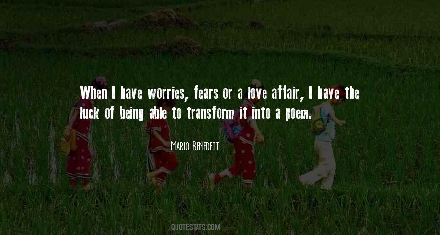 Fears Love Quotes #1681957