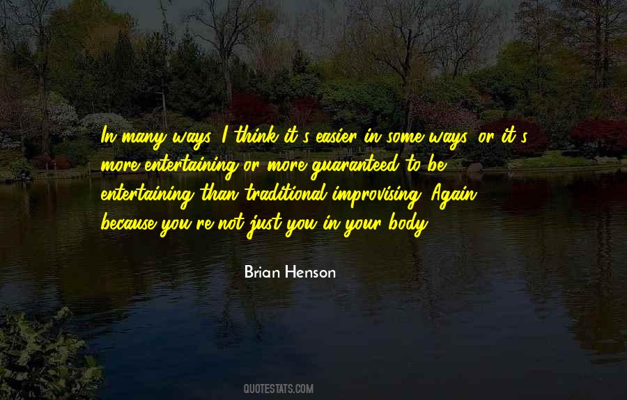 Be Traditional Quotes #101960