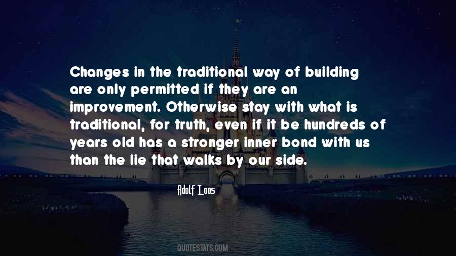 Be Traditional Quotes #472475