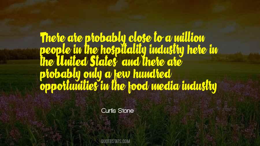 Quotes About The Food Industry #1158486