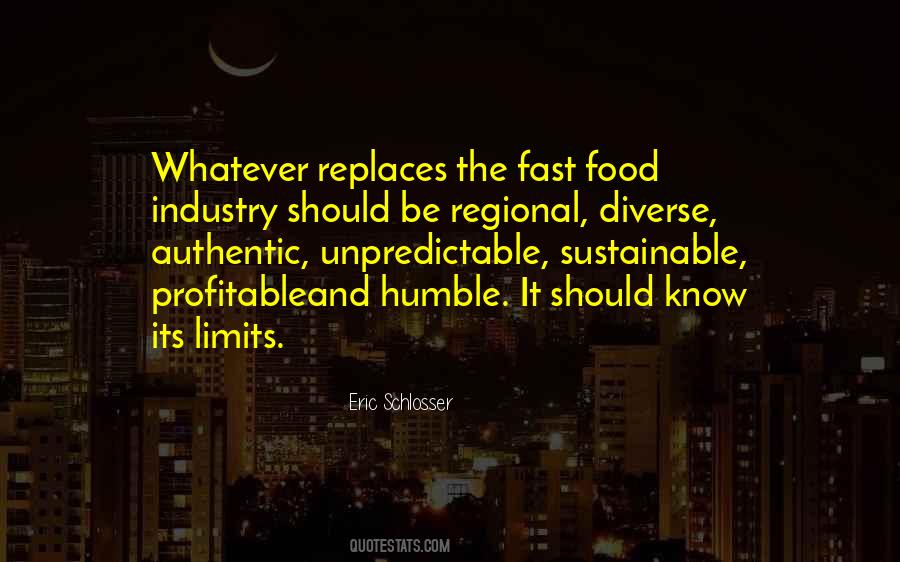 Quotes About The Food Industry #1663762